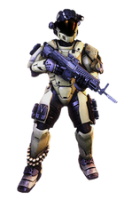 Bless-G189 in her original Semi-Powered Infiltration Armor, Mark II.