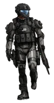 Venter in his ODST BDU