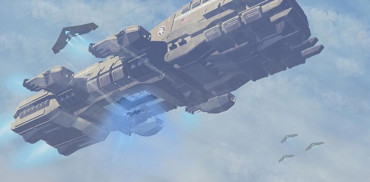 Capital ship, Halo Fanon