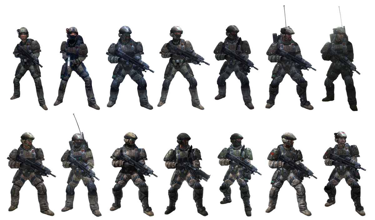 Share Project Halo Marines Height Update!