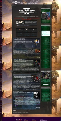 A screencap of the site's main page for the duration of the day.