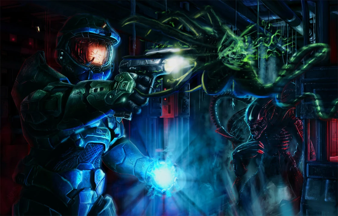 xenomorph vs master chief