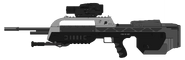 A BR60 with an M289 Combat Sight and folding bipod.