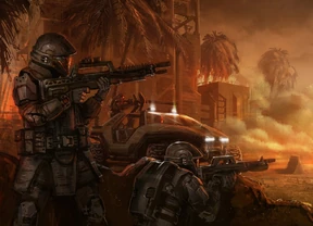 Redmond Venter and Captain Arthur Onegin on Bounty.