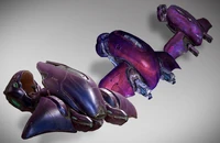 Более современный Призрак из Halo 5: Guardians в сравнении со своими предшественниками из Halo: Combat Evolved и Halo 3.