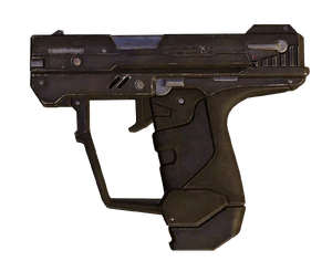 Магнум M6C в профиль в Halo 2 Anniversary.