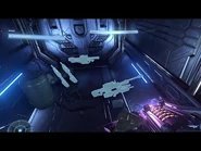 Секретная комната с оружием на уровне.