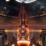 Композитор в позиции огня на Землю.