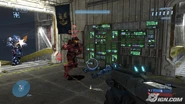 Вид от первого лица на M90A в мультиплеере Halo 3.