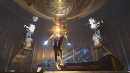 Предвестница во время финальной битвы.