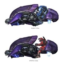 Сравнение спартанца и пилота Сангхейли в Призраке.