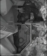 Вид сверху на карту.