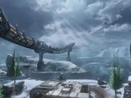 Другой конец пушки массового привода.