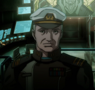 Адмирал лорд Терренс Худ в Halo Legends, серия Origins.