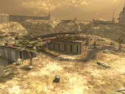 Центр для посетителей, в котором располагался второй взвод.