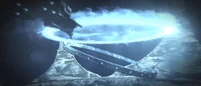 HW2-Halo jump.jpg (182 КБ) Установка 04C входит в подпространственный портал над Ковчегом.