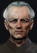 Один из ранних концепт-артов капитана Каттера, сильно похожий на актёра Иэна Макдермида.