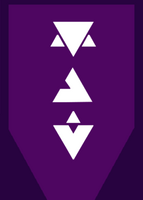Слово "Ковенант", написанное символами сангхейли. Впервые символ был представлен в рекламе настольной игры Halo: Флотские битвы, а потом показан в Сунаионе. Это изображение — воссозданный с помощью фотошопа символ.
