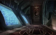 Концепт-арт коридоров в Halo: Combat Evolved Anniversary.