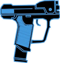 Схематичное изображение магнума M6D.