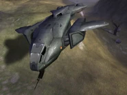 Пеликан с пулеметом в сборке Halo для E3 2000.