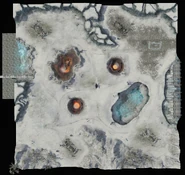 Вид карты сверху.