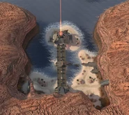 Вид сверху.