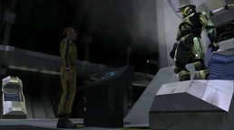 Мастер-старшина покидает свою криокамеру.