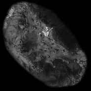 Вид карты сверху.