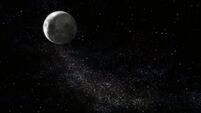 Луна — единственный естественный спутник Земли и один из населённых центров.