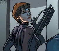 Келли-087 с автоматом MA2B на Эридане Секундус.