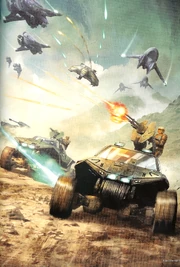 Силы ККОН и Ковенанта сталкиваются во внешней колонии.