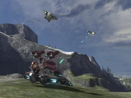 Воздушный бой над побережьем.