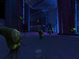 Ковенанты сражаются с Паразитами.