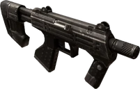 Угловой вид на заднюю часть M7 в Halo 3.