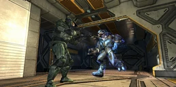 Старшина вступает в бой с младшим сангхейли.