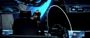 Миранда Киз смотрит на Установку 05