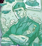 Архивное фото молодого Акерсона.