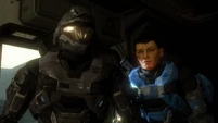 Первое появление Кэт в трейлере анонса Halo: Reach.