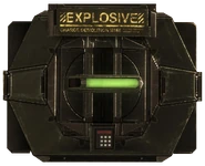 Незаряженный заряд М168.