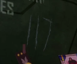 Спартанский номер Джона, выцарапанный на Мемориале Вои.