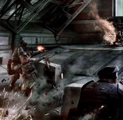 Сражение во время Межпланетной войны.