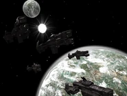 Halo frigate.jpg (84 КБ) Пять фрегатов на орбите неизвестной планеты