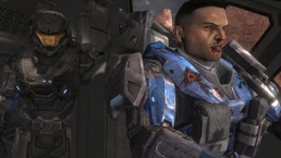 Картер говорит Шестому напутствие.