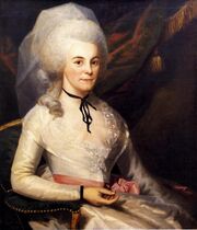 Portrait of Elizabeth Schuyler by Ralph Earl, 1787