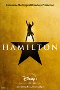 Hamilton - Disney+ poster - Aaron Burr