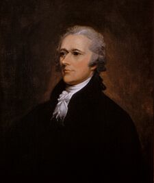 Portrait of Alexander Hamilton by John Trumbull c