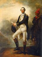 Historical Painting of George Washington