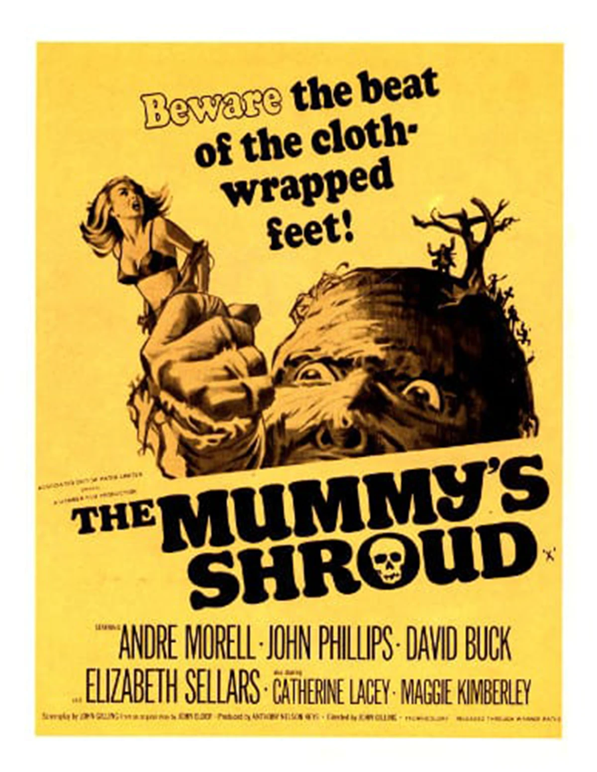 The Mummy's Shroud (1967) Hammer horror Wiki Fandom