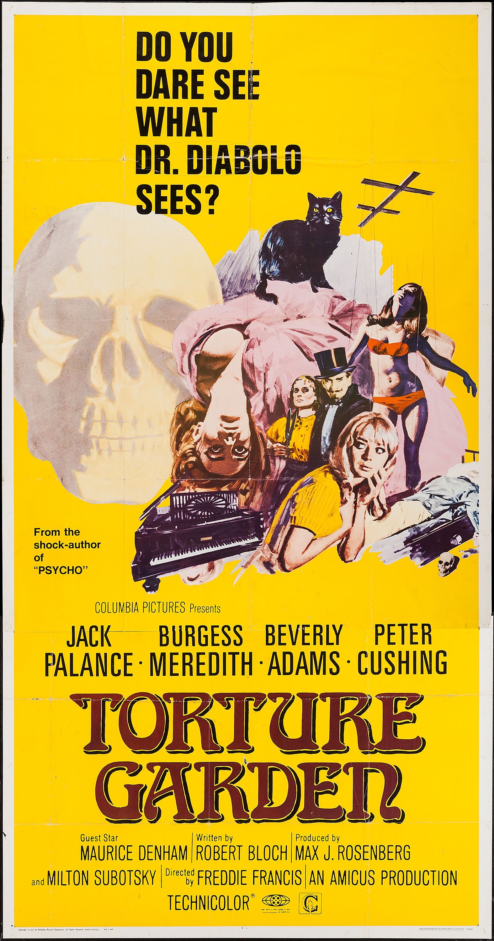 Torture Garden 1967 Hammer Horror